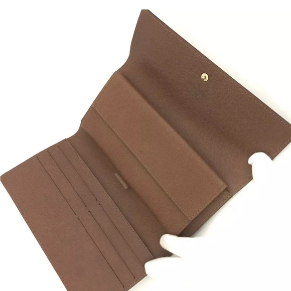 🏆💎💯 Louis Vuitton Monogram Porte Tresor International Trifold Long Wallet - Picture 7 of 9